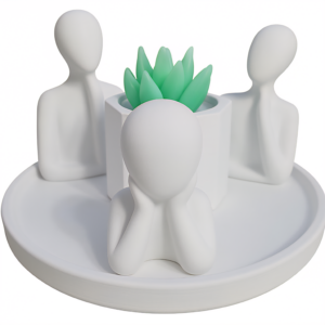Family Succulent Tray Set